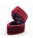 グッチ GUCCI ジュエリーボックス 箱 ハート ベルベット ワインレッド 付属品