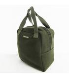 ステューシー STUSSY 90’S OLD オールド ロゴ ハンドバック ミニ トートバッグ カーキ グリーン 緑 ウール 鞄 ヴィンテージ