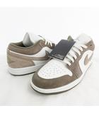 ナイキ NIKE US11.5 29.5cm  AIR JORDAN 1 LOW エア ジョーダン 553558 046 OLVGRY ENGST オリーブグレー スニーカー スウェード 靴