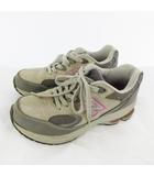 ニューバランス NEW BALANCE US6 1/2 23.5cm スニーカー ウォーキングシューズ WW1501GP グレー ピンク パープル スウェード 靴