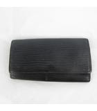 ルイヴィトン LOUIS VUITTON M63822 エピ ミュルティクレ4 4連 キーケース ノワール ブラック 黒 CA0976