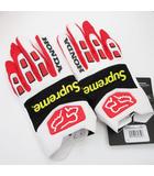 シュプリーム SUPREME Honda Fox × Racing 本田 フォックス Gloves グローブ Sサイズ 手袋 バイク用 ホワイト レッド 白 赤 ロゴ