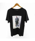 ニューバランス NEW BALANCE M Tシャツ 半袖 GRANDPA グランパ プリント 黒 ブラック コットン トップス