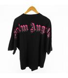 パームエンジェルス PALM ANGELS S Tシャツ 半袖 PMAA002S21JER004 クラシック ロゴ プリント ブラック 黒 パープル イーストランド