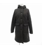 マッキントッシュ MACKINTOSH 中綿コート ジャケット ロング丈 キルティング 裏起毛 34 黒 /JS ■GY09