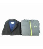 ナイキ NIKE ディーゼル DIESEL 2点セット 中綿ジャケット テーラードジャケット 4 100cm グレー 黒 ブラック /HO