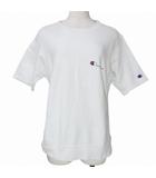 チャンピオン CHAMPION リバースウィーブ カットオフ トレーナー スウェット 半袖 ロゴ プリント ワッペン 裏毛 S 白 ホワイト X