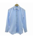 ジルサンダー JIL SANDER シャツ カジュアル 長袖 青 ブルー 0602
