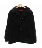 ゴーウエスト GOWEST ヴィンテージ カバーオール コーデュロイジャケット ブルゾン ボア L 黒 ブラック /JS ●ECO