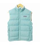 パタゴニア Patagonia キッズ ダウンベスト ダウンジャケット L 12 ミント グリーン 青緑 0624 ●ECO