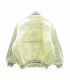  ヴィンテージ 希少 日産 スカイライン スタジャン ジャケット SKYLINE CLUB 企業物 白 ホワイト ●ECO 0712