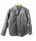  ノーブランド ラムスキン ラムレザー ジャケット 革ジャン S 黒 0804 ●ECO