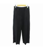 フリークスストア FREAKS STORE 22SS ニットパンツ イージー ストレート ストレッチ F 黒 ブラック 0710