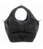 ケイトスペード KATE SPADE ハンドバッグ リボン 黒 ブラック /AE