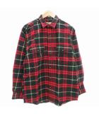 エディーバウアー EDDIE BAUER LEGENDS ヴィンテージ チェックシャツ 長袖 S 赤 レッド /AE ●ECO