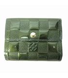ルイヴィトン LOUIS VUITTON ダミエ ヴェルニ ラドロー コインケース 小銭入れ 財布 ウォレット レザー 緑 グリーン M92136 0715 ☆AA★