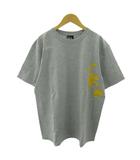 オークリー OAKLEY Tシャツ ロゴ プリント 半袖 XL グレー 0807 ●ECO
