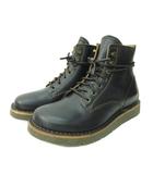 ビルケンシュトック BIRKENSTOCK バーミンガム ブーツ シューズ 8ホール レザー 42 27.0cm 黒 ブラック 0904