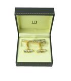 ダンヒル dunhill 美品 カフス タイピン セット シルバーカラー ゴールドカラー 0911