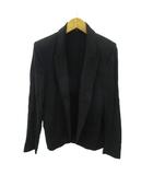 セオリー Theory ジャケット ブルゾン ウール シルク混 2 黒 ブラック 0918 ■YHS4