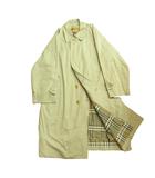 バーバリーズ Burberrys ヴィンテージ トレンチコート ステンカラー ロング ライナー付 裏地ノバチェック ベージュ 165 約S ■WY