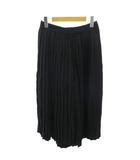 レイビームス Ray Beams ワイドパンツ サルエル ギャザー 1 黒 ブラック 0921 ■YHS5