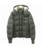 モンクレール MONCLER ALBAN アルバン ダウンジャケット コート トリコロール カーキ 2 約M 120914196700 54155 ☆AA★