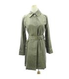 トラディショナルウェザーウェア Traditional Weatherwear ステンカラー ベルテッド コート ベージュ 34 約S ■YHS3