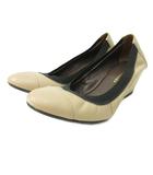 ブルーノマリ BRUNO MAGLI パンプス フラット バレエシューズ ヒール 厚底 ベージュ系 35.5 約22.5cm