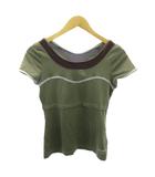 ナイキ NIKE × アンダーカバー UNDERCOVER コラボ ギャクソウ GYAKUSOU カットソー 半袖 カーキ 茶 ブラウン 1109