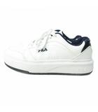 フィラ FILA TARGA CLASSIC LIGHT タルガクラシックライト 白 ホワイト 紺 ネイビー 24cm 1XM02345G147