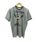 70s ヴィンテージ リンガー プリント Tシャツ 半袖 L