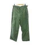 ヴィンテージ VINTAGE 60s ユーティリティパンツ ベイカー サイドアジャスター 尿素ボタン  米軍実物 カーキ 31 約M
