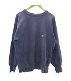 チャンピオン CHAMPION 90s 刺繍タグ目つき リバースウィーブ トレーナー ボロ 裏起毛 米国製 USA製 L