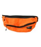 ナイキ NIKE 美品 ボディバッグ ショルダー スウォッシュ ロゴ 刺繍 オレンジ 1213