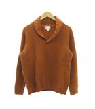 ブルックスブラザーズ BROOKS BROTHERS エルボーパッチ セーター オレンジ M