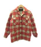 90s ヴィンテージ ウール ジャケット ブルゾン チェック L