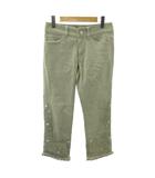 トゥービーシック TO BE CHIC ビジュー チノパンツ ベージュ 38 約M