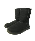 アグ オーストラリア UGG australia 5825 ショートブーツ シューズ ムートン 24.0cm 黒 ブラック 0105