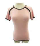 クリスチャンディオール Christian Dior BOUTIQUE ブティック ヴィンテージ カシシル ニット セーター ピンク 38 約M 5P13055214