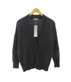 マーガレットハウエル MARGARET HOWELL タグ付き 24AW CORD YARN WOOL カーディガン ニット ウール 2 チャコール 578-4264003 0323
