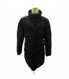 モンクレール MONCLER 青タグ 90s NORMA AFNOR ダウンコート ジップアップ ロング丈 2 黒 ブラック 0331