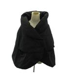 ペセリコ PESERICO 美品 中綿 ベスト 変形デザイン 42 黒 ブラック 0406 ■GY99