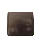 ソット SOT 二つ折り財布 マネークリップ ウォレット レザー 茶 ブラウン 0406 ■GY99