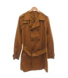 ザラマン ZARA MAN トレンチコート ミドル丈 M 茶色 ブラウン /IB ■GY99