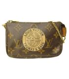 ルイヴィトン LOUIS VUITTON モノグラム ミニポシェットアクセソワール T&B ポーチ 総柄 レザー チェーン PVC M60153