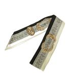 エルメス HERMES 美品 21SS 法廷の勒 BRIDE DE COUR ツイリー スカーフ 総柄 白 黒 ホワイト ブラック 0607
