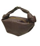 ボッテガヴェネタ BOTTEGA VENETA ダブルノット ミニ ハンドバッグ トップハンドル ラムレザー グレープ 629635
