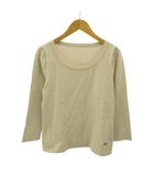 フォクシー FOXEY ニット セーター カットソー 長袖 38 ベージュ 0716 ■IBO100