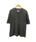 25SS オーバーサイズ ガーメントダイ Tシャツ 無地 半袖 44 グレー S50GC0646 S23883 0805